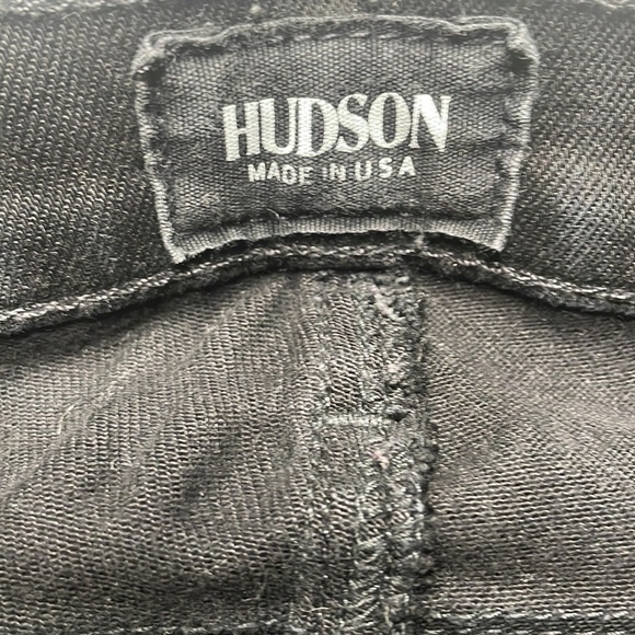 Hudson Black Jeans Stretch Krista Super Skinny Size 25 - Picture 4 of 9